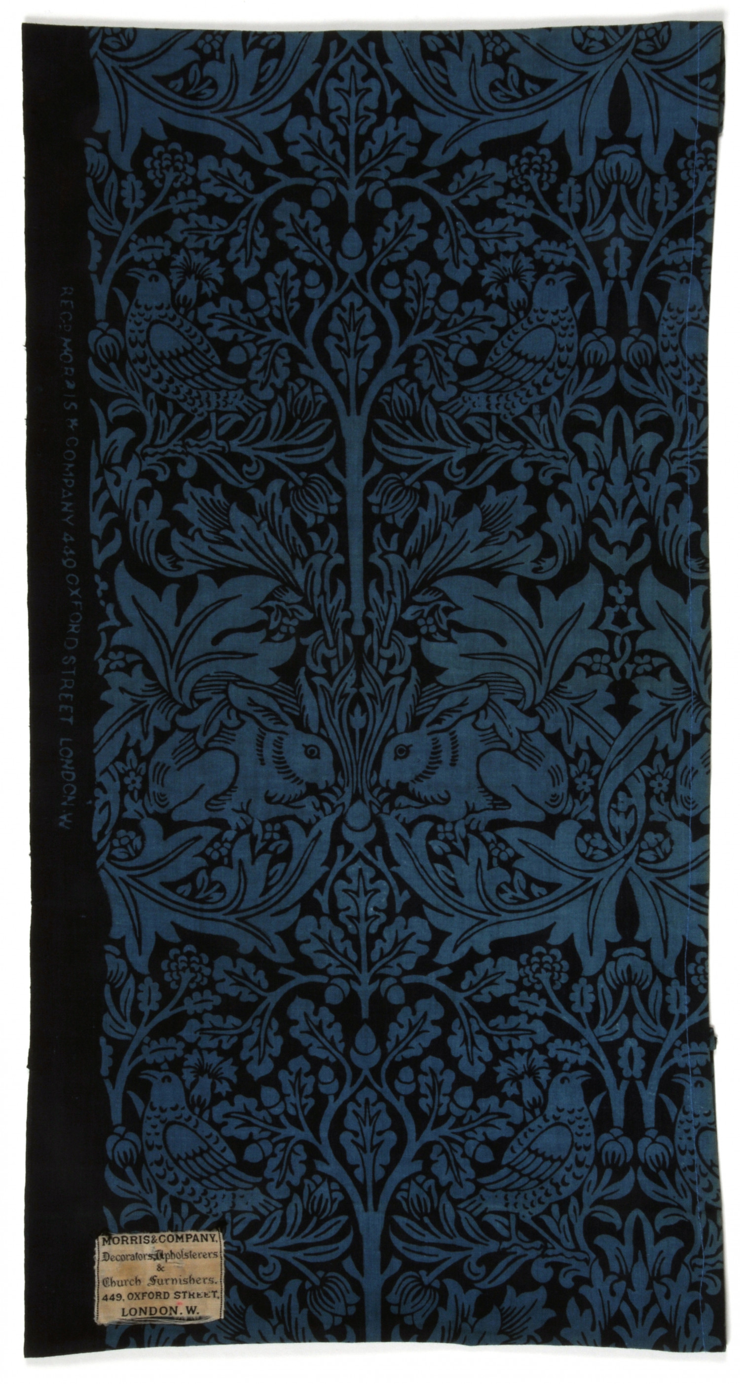 BYLEEHOMED Retro douchegordijn William Morris patroon badkamer gordijnen bloem vogel kleurrijke prints badkamer decor waterdicht wasbaar met haken 150