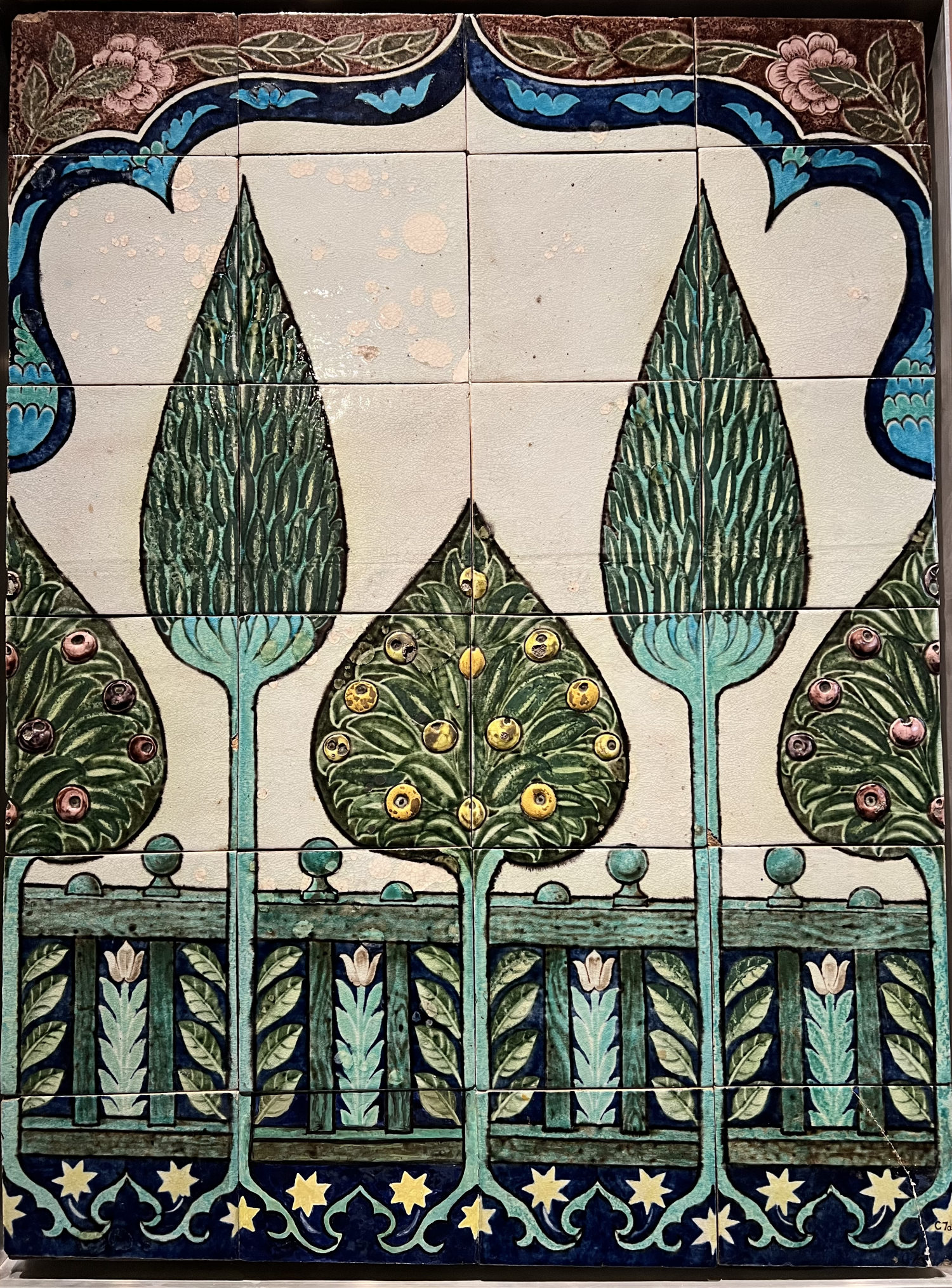 hand-painted overglaze earthenware Archives - William Morris