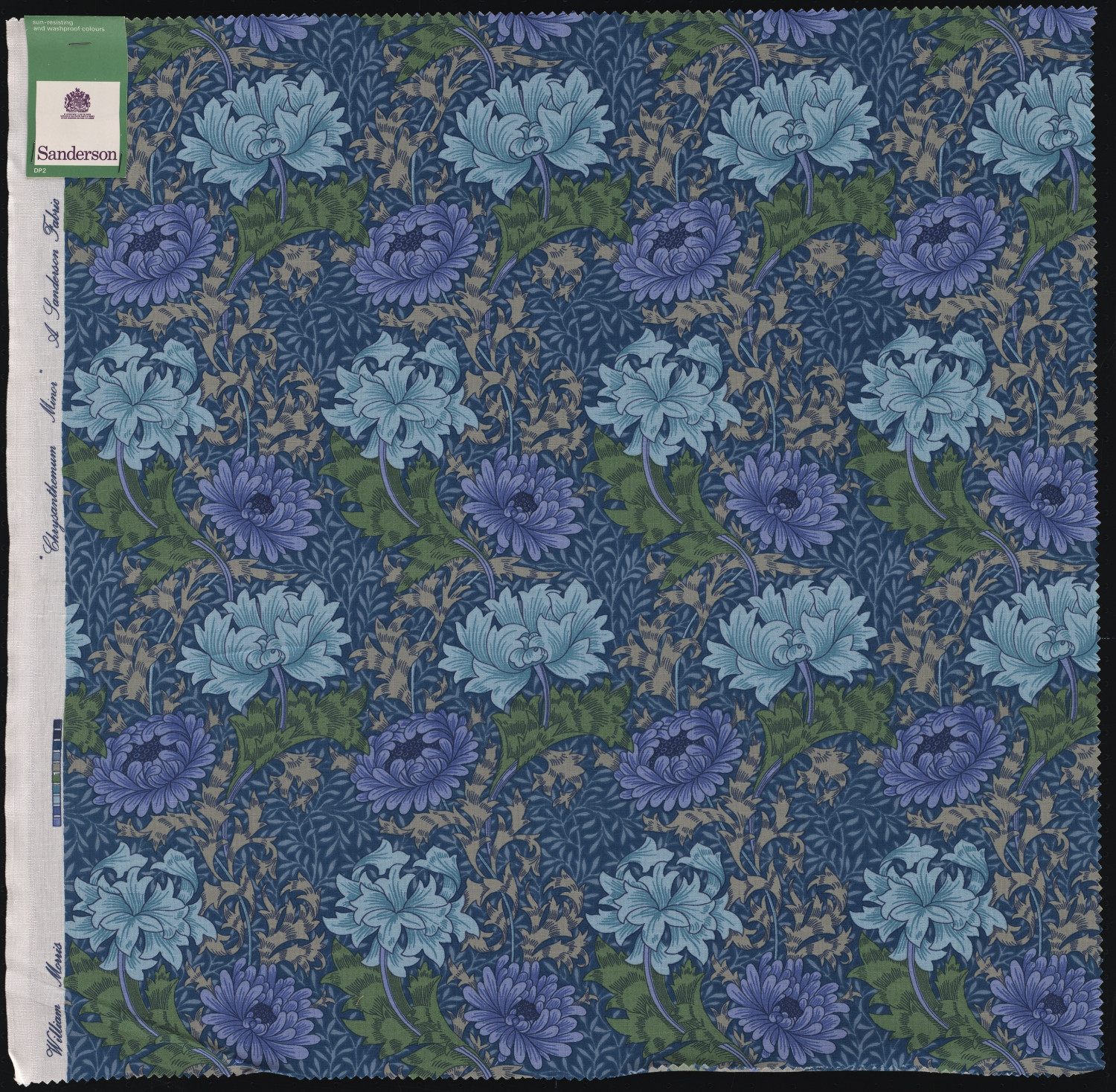 NaNaです。MORRIS Gallery Sanderson Chrysanthemum Minor, Sanderson reprint - William Morris Gallery